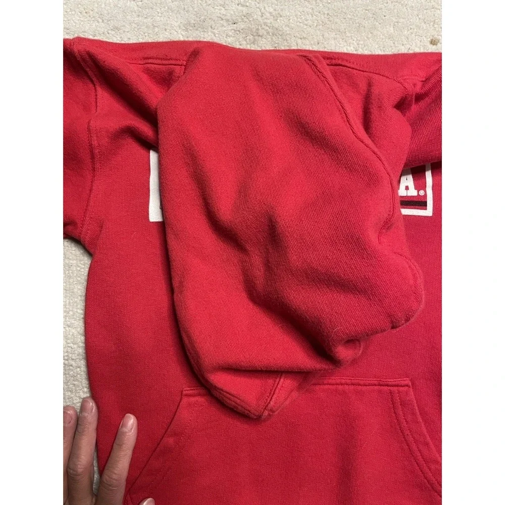 Wes and Willy Youth Boys Long Sleeve College Hoodie Nebraska Size 5 - Picture 9 of 10